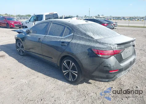 2021 Nissan Sentra Sr Xtronic Cvt z USA, uszkodzony, nr VIN 3N1AB8DV9MY288232